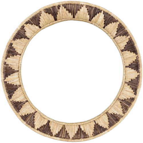 oval brown frame - Free PNG