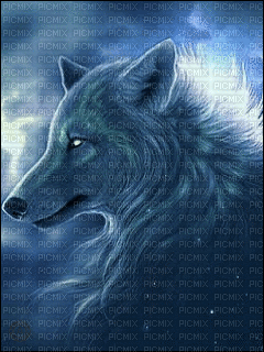 wolf - GIF animado gratis
