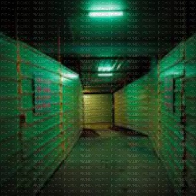 Green Empty Corridor - png gratis