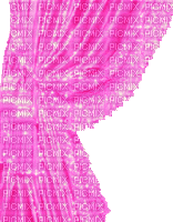 pink drapery animated - Darmowy animowany GIF