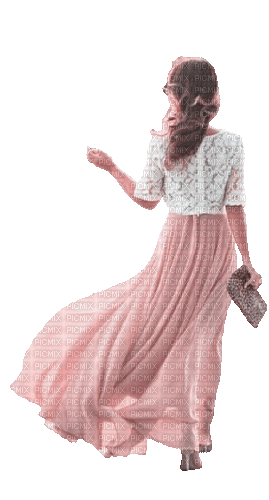 kikkapink animated dress gif pink woman - Animovaný GIF zadarmo