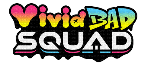 Vivid BAD SQUAD logo - безплатен png