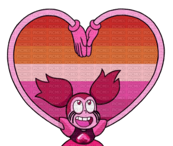 Spinel Lesbian heart - bezmaksas png