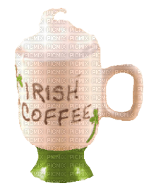 Kaz_Creations Deco St.Patricks Day Coffee - png gratis
