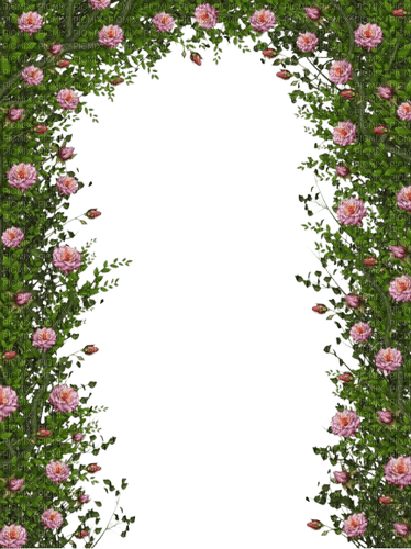 arche de roses - nemokama png