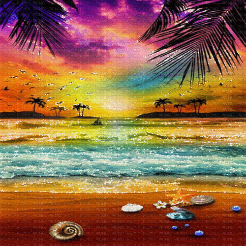 background hintergrund summer beach milla1959 - Bezmaksas animēts GIF