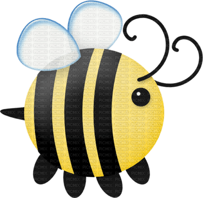 Kaz_Creations Deco Scrap Bee Colours - δωρεάν png