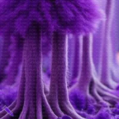 Purple Fuzzy Forest - png ฟรี