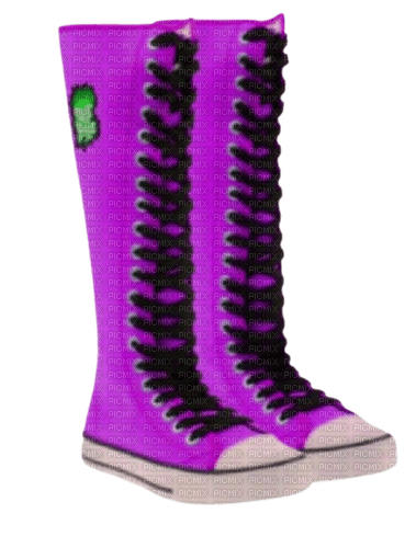 Boots Purple - By StormGalaxy05 - nemokama png
