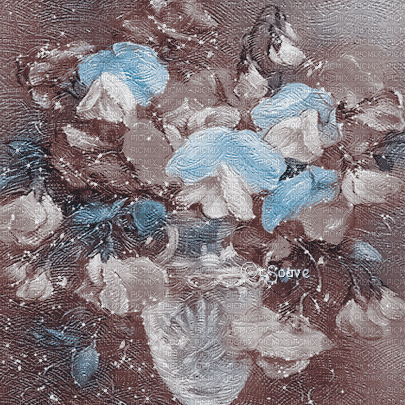 soave background animated vintage flowers - 免费动画 GIF