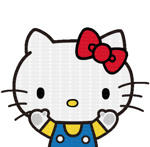 Hello kitty colère gif anger sticker cute mignon - GIF animasi gratis
