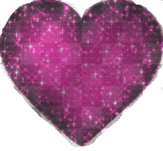 Pink glitter heart - Бесплатный анимированный гифка