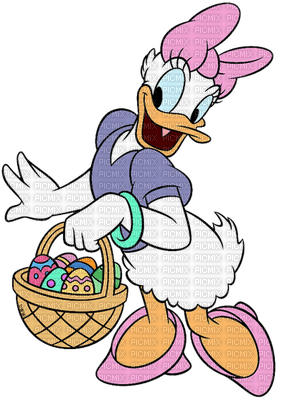 DISNEYS DAISY DUCK EASTER - Free PNG