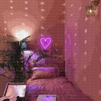 Pink Aesthetic Background - GIF animasi gratis