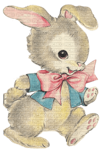 Vintage Bunny - безплатен png