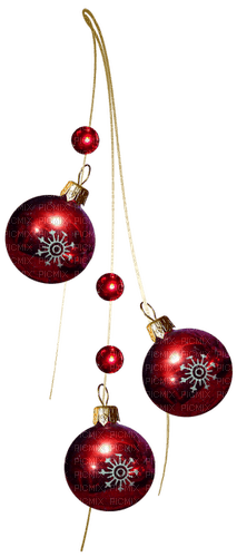 Ornaments.Red - png gratuito