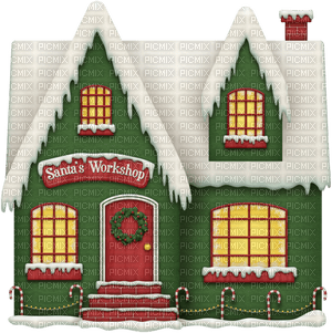 Kaz_Creations  Christmas Deco House - png gratuito
