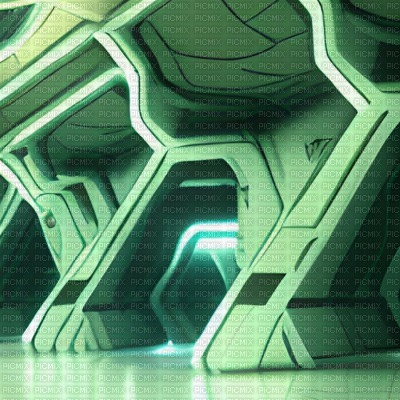 Green UFO Corridor - png gratuito