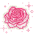 pink rose - GIF animé gratuit