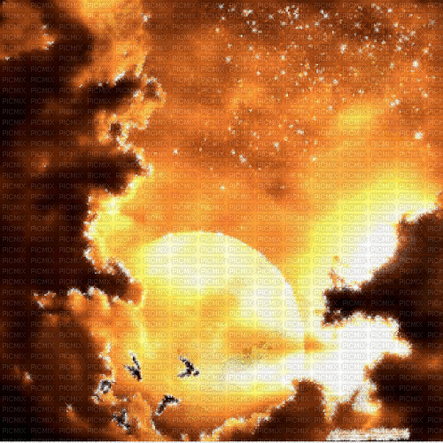 ..:::Background sky orange fantasy:::.. - Gratis animerad GIF