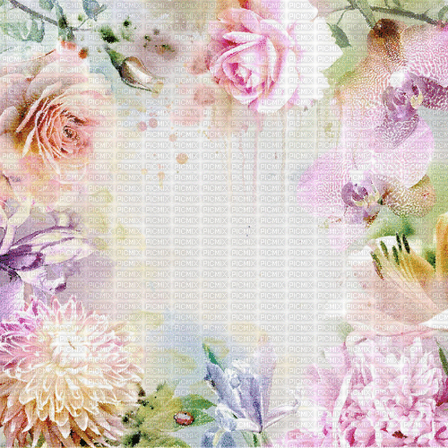 Background. Gif. Flowers. Leila - Ingyenes animált GIF