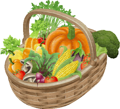 Obst und Gemüse - Gratis geanimeerde GIF