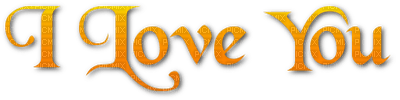 Love Text  Orange - Bogusia - PNG gratuit