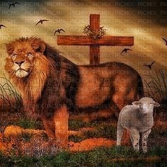 The Lion and the Lamb bp - PNG gratuit