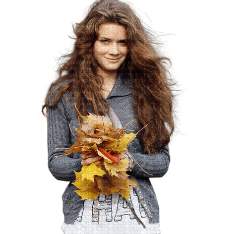 autumn woman girl kikkapink fashion - gratis png