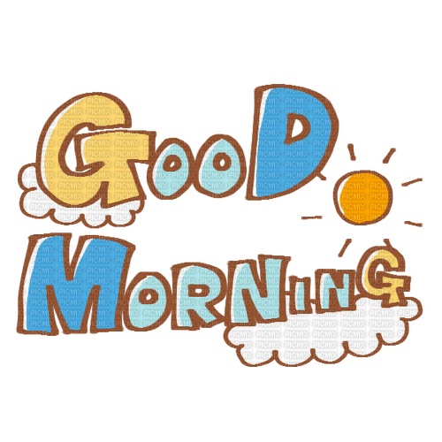 good morning - фрее пнг