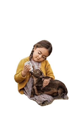 enfant & animal - δωρεάν png