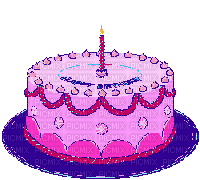gâteau - GIF animado gratis