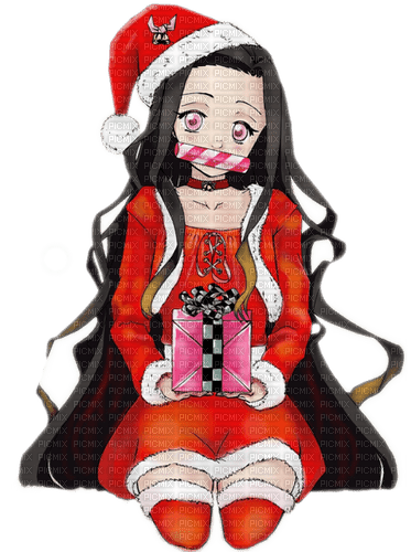 Nezuko Christmas - δωρεάν png