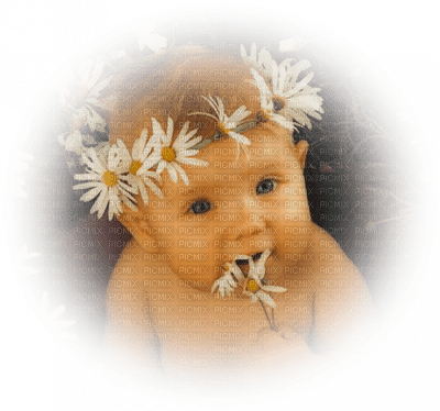 Kaz_Creations  Baby Enfant Child Girl Flowers - 無料png