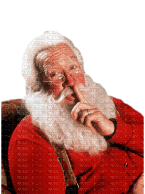 Secret Santa shhh bp - png ฟรี