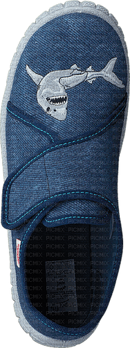 Jeans Blue  Shoe - Bogusia - png ฟรี