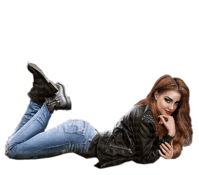 femme jeans woman jeans - Free PNG