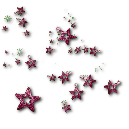 burgundy stars scrap - gratis png