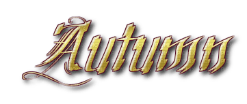 Autumn Text - Bogusia - 免费PNG