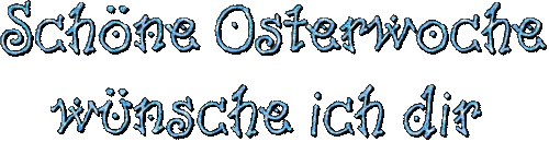 Schöne Osterwoche - Bezmaksas animēts GIF