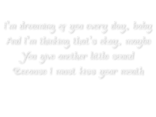 I'm dreaming of you⭐ @𝓑𝓮𝓮𝓻𝓾𝓼 - darmowe png