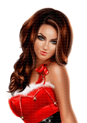 Woman Christmas - Bogusia - besplatni png