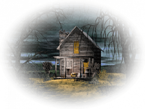 mystery gothic house hut sunshine3 - nemokama png