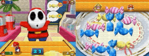 Mario party ds - Nemokamas animacinis gif