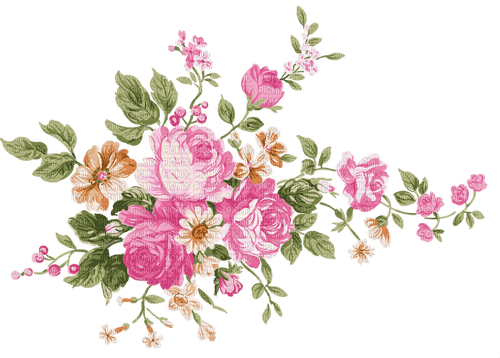 vintage flowers 3 - δωρεάν png
