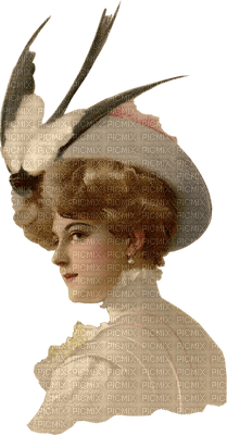 Victorian woman bp - Free PNG