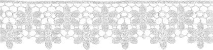 soave deco lace vintage border white - 無料png