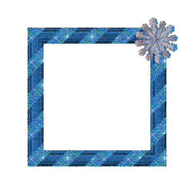 Small Blue Frame - Nemokamas animacinis gif