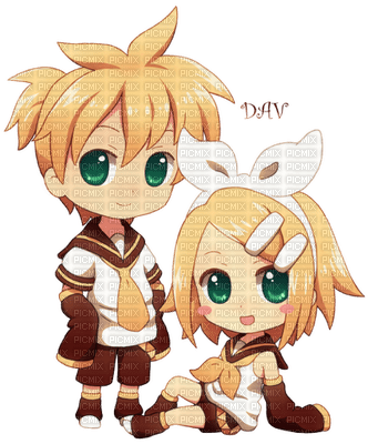 Len et Rin <3 - 無料png