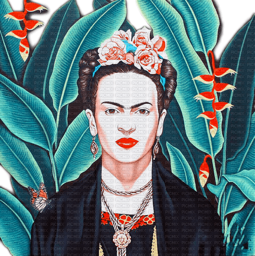 Frida Kahlo milla1959 - png grátis